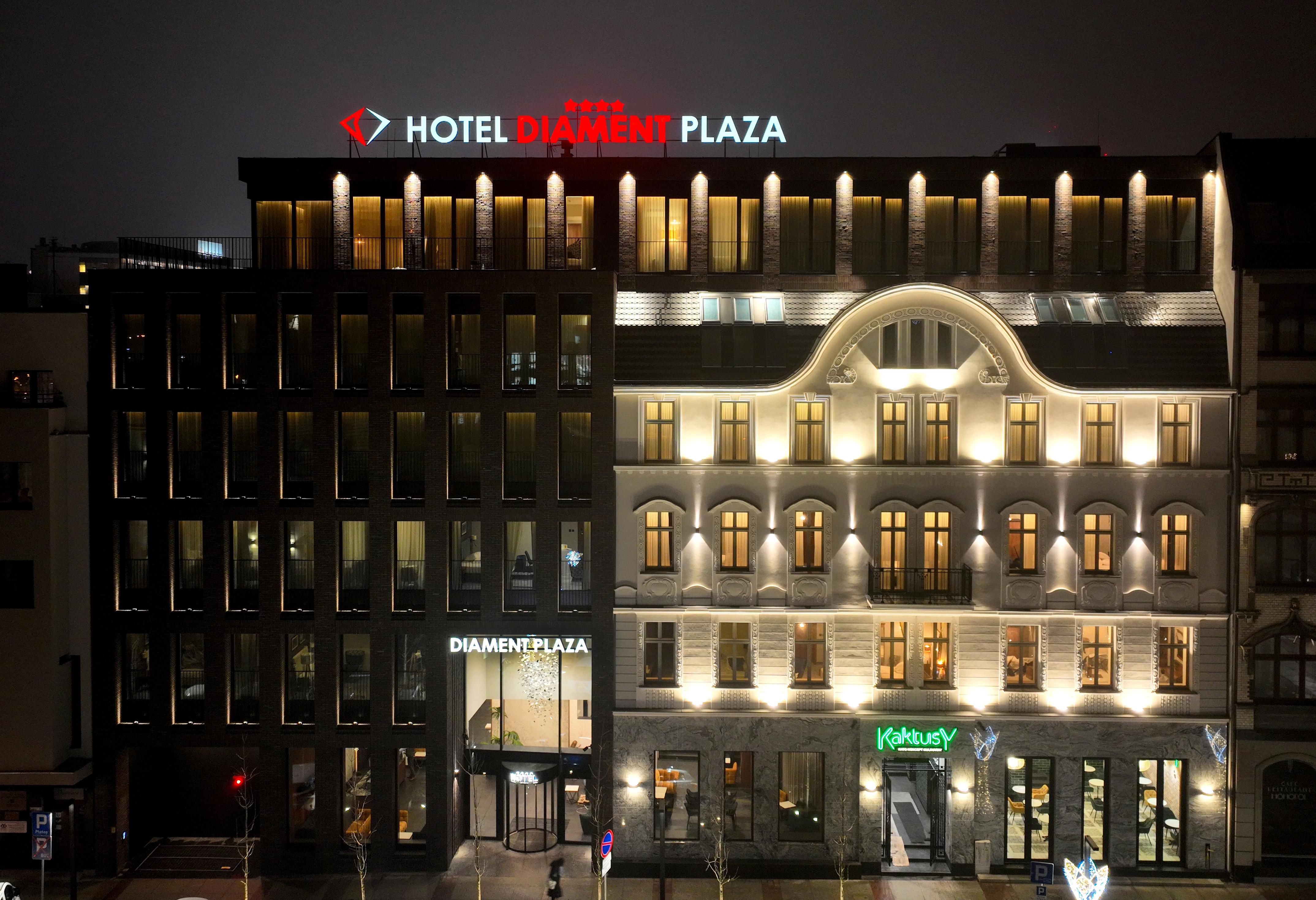 Hotel Diament Plaza Катовице Екстериор снимка
